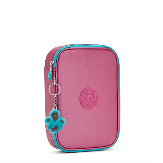 Bolsas Kipling 100 Pens Metallic Case Rosas | MX 1888IL